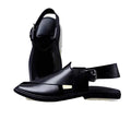 Black Gol T Peshawari Chappal