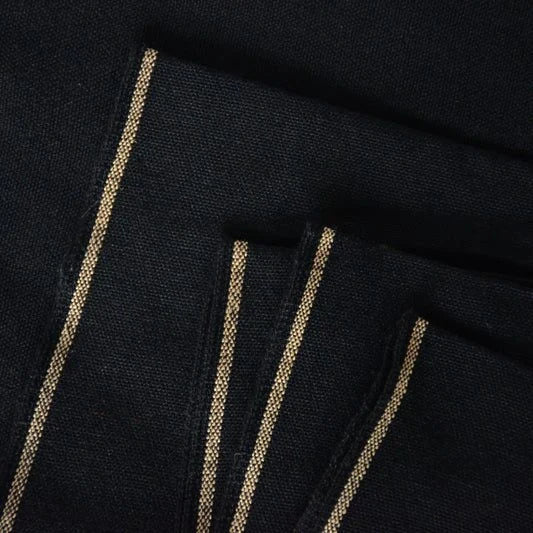 Black Handmade Charsadda Khaddar - view 2