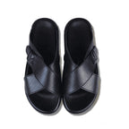 Black Medicated Slippers X for Men - Soft Padded Daily Wear - view 3