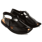 Black Smart Zalmi Peshawari Chappal