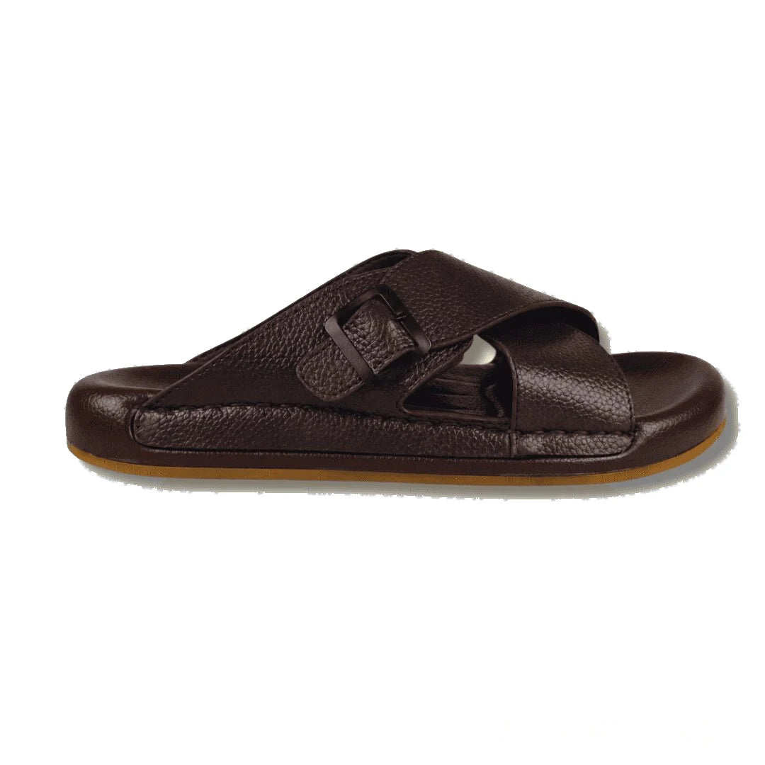 Brown Medicated Slippers X for Men - Soft Padded Daily Wear - view 3