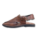 Double Shade Medium Sole Takidar Peshawari Chappal - view 3