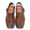 Double Shade Medium Sole Takidar Peshawari Chappal