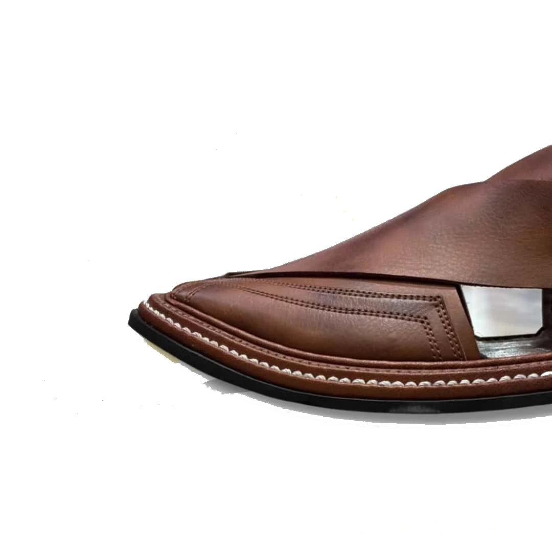 Double Shade Triple Gear Takidar Charsadda Chappal - view 4