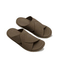 Handmade Brown Soft Sole Slippers