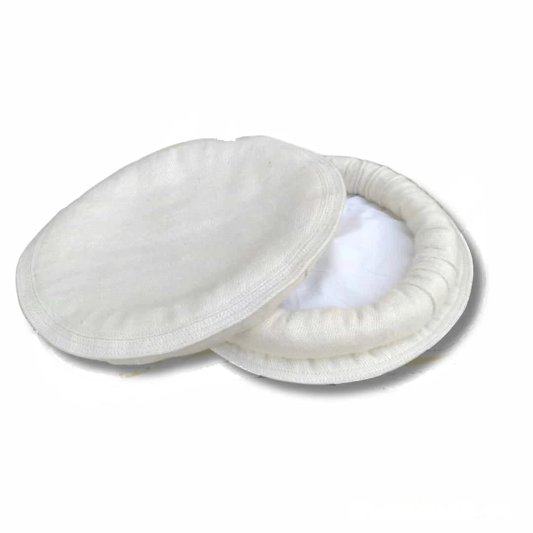 Luxury Handmade Pure Wool White Chitrali Pakol Cap