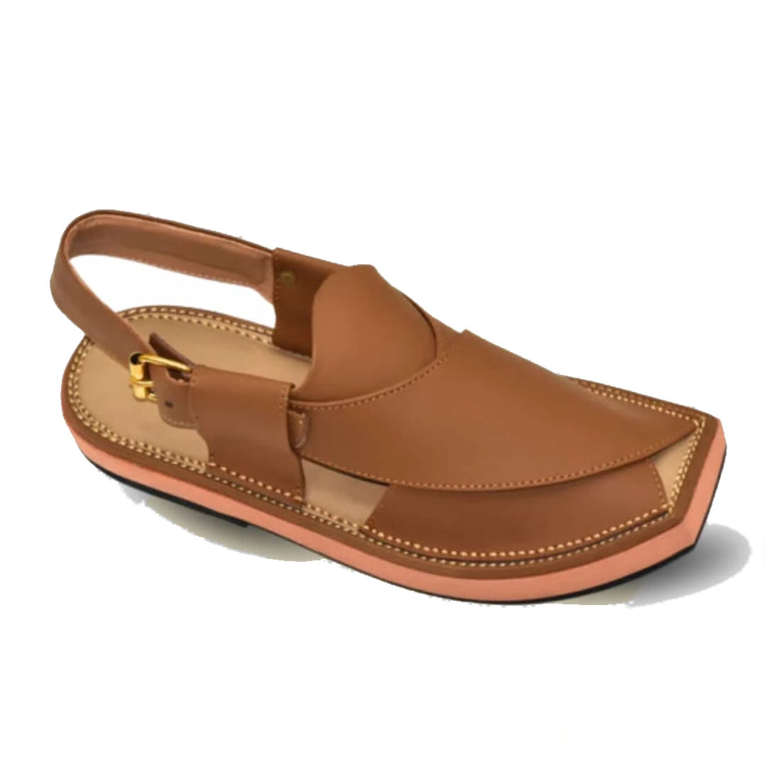 Yellow Mate Kaptaan Chappal - view 2