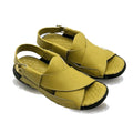 Yellow Mate Soft Sole Striped Slippers