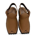 Yellow Mate Vibram Sole Peshawari Chappal