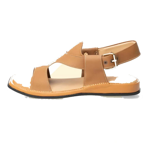 Yellow Mate Zalmi Panjedar Chappal - view 2